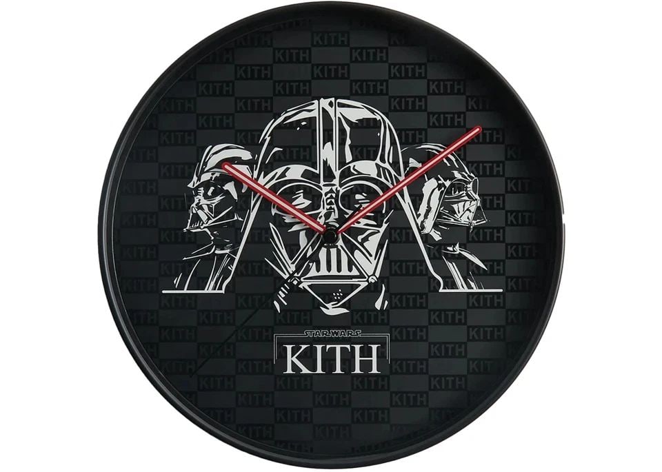 KITH X STAR WARS DARTH VADER WALL CLOCK - BRAND NEW (1 of 1)