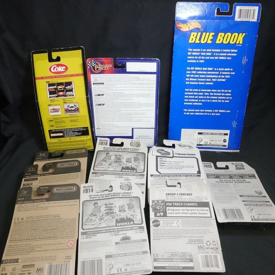 HOT WHEELS 1900S AND 2000S 13 CARS - SEALED (1 of 2)