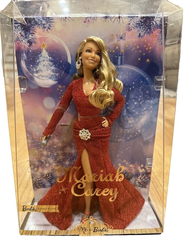 BARBIE X MARIAH CAREY HOLIDAY CELEBRATION DOLL - RED DRESS - ON HAND (1 of 1)