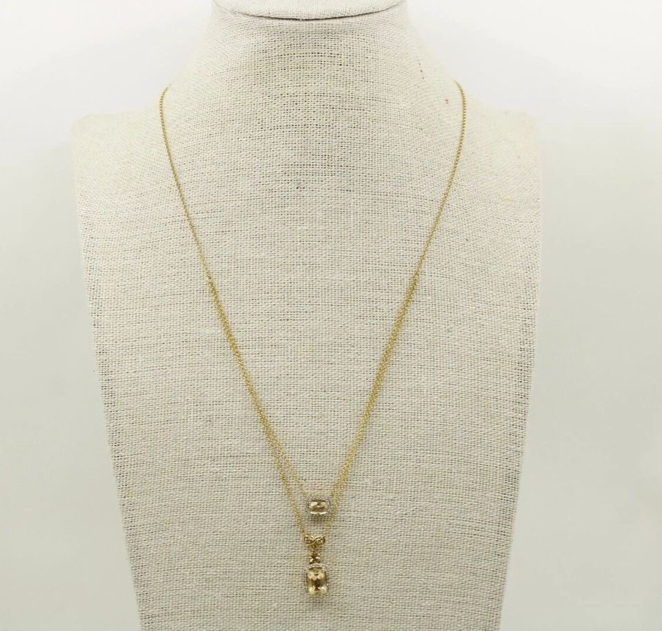 LE VIAN 14K YELLOW GOLD 1.7 TCW MORGANITE & DIAMOND DOUBLE PENDANT 18" NECKLACE: LE VIAN 14K YELLOW GOLD 1.7 TCW MORGANITE & DIAMOND DOUBLE PENDANT 18" NECKLACE LE VIAN 14K YELLOW GOLD 1.7 TCW MORGANITE & DIAMOND DOUBLE PENDANT 18" NECKLACE Description Le Vian 14K Yellow Gold 1.7 