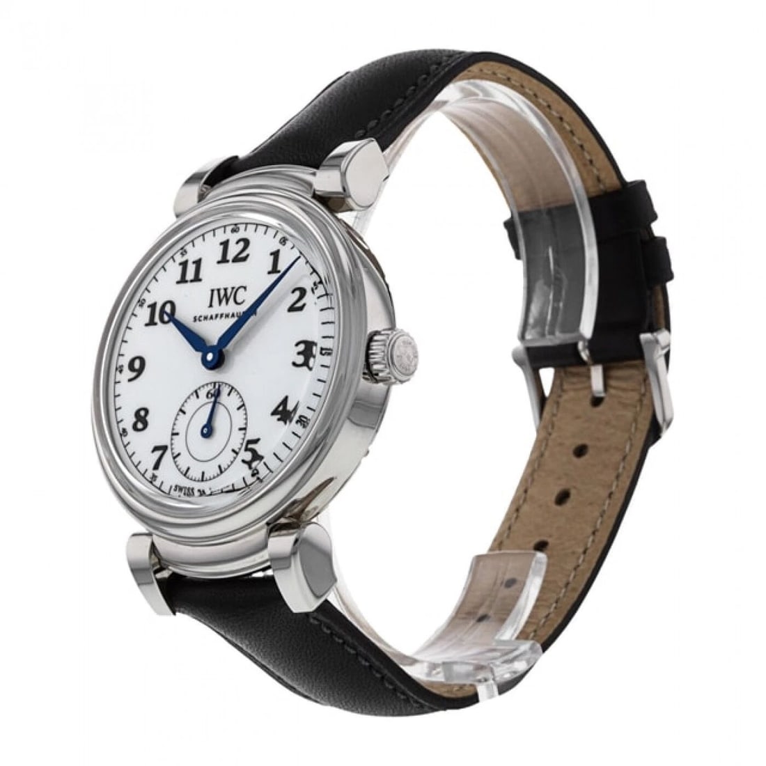 NEW IWC DA VINCI AUTOMATIC STAINLESS STEEL AUTOMATIC SELF WIND WATCH IW358101: NEW IWC DA VINCI AUTOMATIC STAINLESS STEEL AUTOMATIC SELF WIND WATCH Manufacturer IWC Category Da Vinci Subcategory Automatic Reference Number IW358101 Band Color Black Band Type Alligator Bezel Smoot
