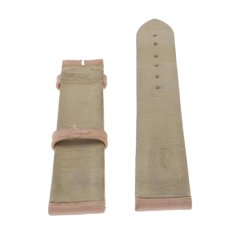 CARTIER STRAPS: CARTIER STRAPS Manufacturer Rolex Band Color Black Band Type Alligator Gender Mid-Size Gral Condition Like New Size 12.1mm x 19.3mm Type Luxury "