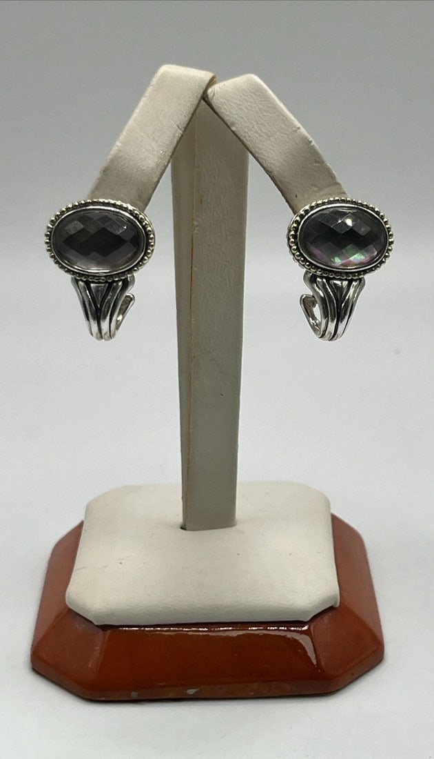LAGOS CAVIAR 925 & 18K EARRINGS (1 of 2)
