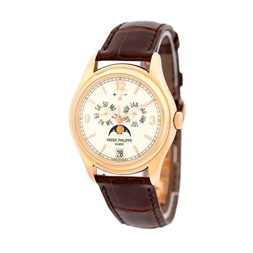 PATEK PHILIPPE 18K ROSE GOLD 39MM 5146 R ANNUAL CALENDAR BOX WARRANTY MINTY - 2