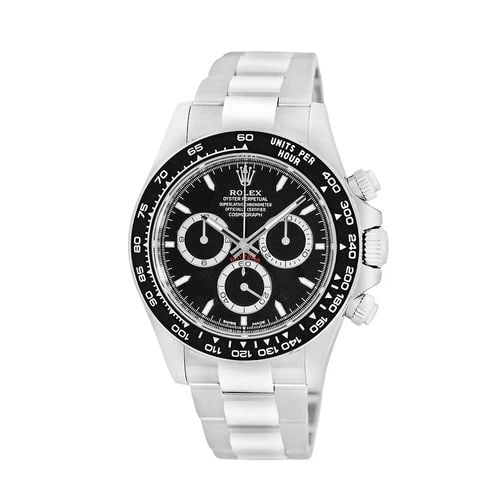 ROLEX STAINLESS STEEL 40MM DAYTONA COSMOGRAPH BLACK 126500LN BOX WARRANTY MINTY (1 of 1)