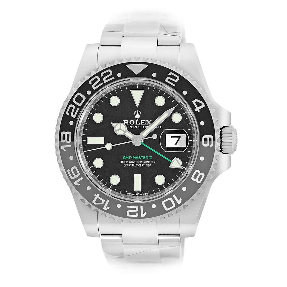 ROLEX STEEL 40MM GMT MASTER II 126710GRNR BRUCE WAYNE BOX WARRANTY NEW 2025 (1 of 2)