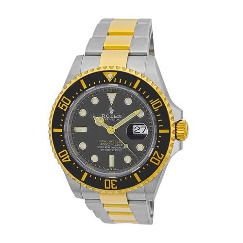 ROLEX STAINLESS STEEL & 18K YELLOW GOLD 43MM SEA-DWELLER 126603 BOX WARRANTY: ROLEX STAINLESS STEEL & 18K YELLOW GOLD 43MM SEA-DWELLER 126603 BOX WARRANTY ROLEX Stainless Steel & 18K Yellow Gold 43mm Sea-Dweller 126603 Box Warranty Pre-Owned Gent's Stainless Steel & 18K Yellow 