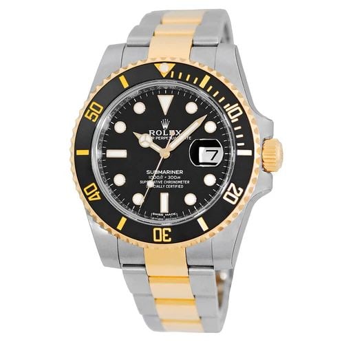 ROLEX STEEL 18K YELLOW GOLD 40MM SUBMARINER BLACK CERAMIC 116613 2017 WARRANTY: ROLEX STEEL 18K YELLOW GOLD 40MM SUBMARINER BLACK CERAMIC 116613 2020 WARRANTY ROLEX Steel 18K Yellow Gold Submariner Black Ceramic 116613 Random Serial Gent's Stainless Steel & 18K Yellow Gold Rolex 