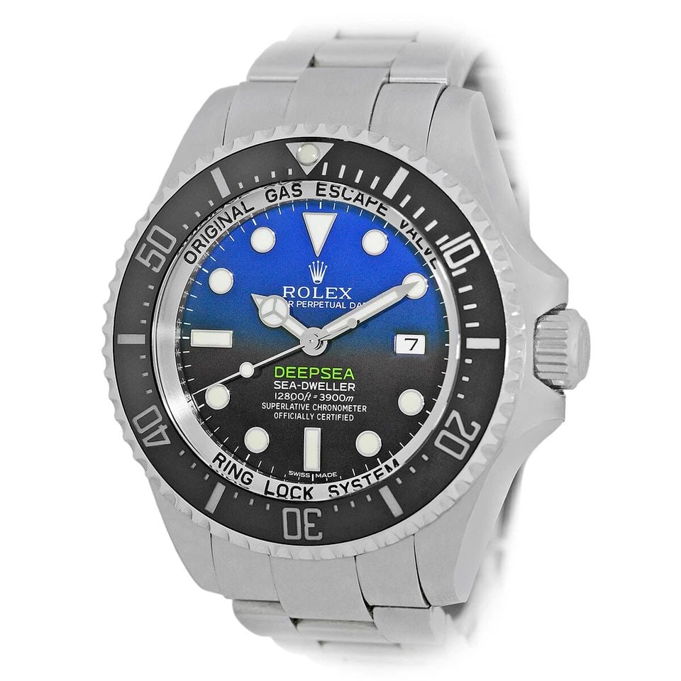 ROLEX STAINLESS STEEL 44MM DEEPSEA CAMERON D-BLUE 126660 BOX 2021 WARRANTY MINTY (1 of 1)