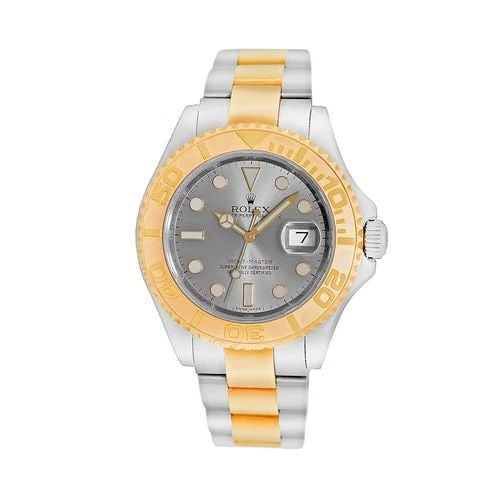 ROLEX STAINLESS & 18K YELLOW GOLD 40MM YACHT-MASTER 16623 BOX WARRANTY 2017: ROLEX STAINLESS & 18K YELLOW GOLD 40MM YACHT-MASTER 16623 BOX WARRANTY 2017 ROLEX Stainless & 18K Yellow Gold 40mm Yacht-Master 16623 Box Warranty Pre-Owned Gent's Stainless Steel & 18K Yellow Gold 40