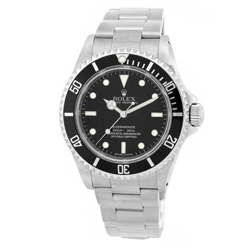 ROLEX STAINLESS STEEL 40MM SUBMARINER NON-DATE 4 LINER 14060 BOX WARRANTY MINTY: ROLEX STAINLESS STEEL 40MM SUBMARINER NON-DATE 4 LINER 14060 BOX WARRANTY MINTY ROLEX Stainless Steel 40mm Submariner Non-Date 4 Liner 14060 Box Warranty MINTY Pre-Owned Gent's Stainless Steel 40mm Ro