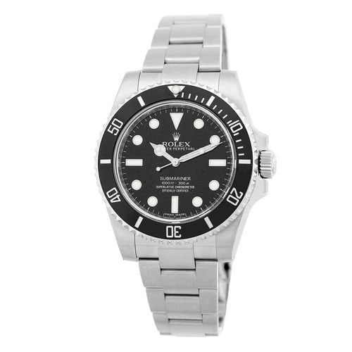 ROLEX STAINLESS STEEL 40MM SUBMARINER NON-DATE 114060 BOX WARRANTY 2019: ROLEX STAINLESS STEEL 40MM SUBMARINER NON-DATE 114060 BOX WARRANTY 2019 ROLEX Stainless Steel 40mm Submariner Non-Date 114060 Box Warranty 2019 Pre-Owned Gent's Stainless Steel 40mm Rolex "Submariner"