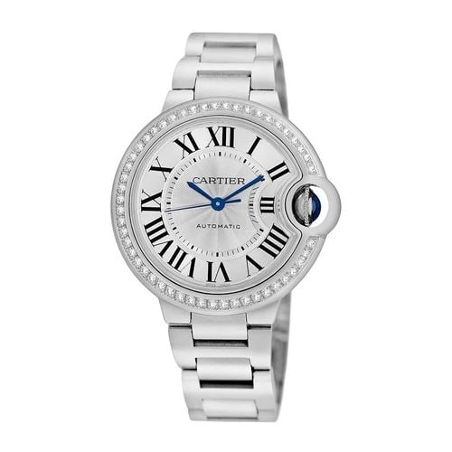 CARTIER STAINLESS STEEL 33MM BALLON BLEU DE CARTIER W4BB0023 BOX WARRANTY 2021 (1 of 1)