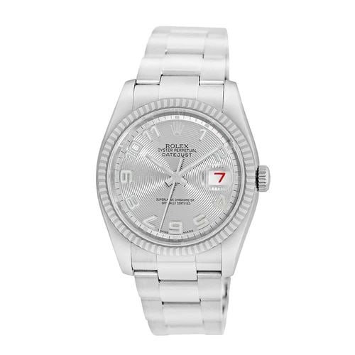 ROLEX STAINLESS STEEL 36MM DATEJUST 116234 BOX WARRANTY 2006 (1 of 1)