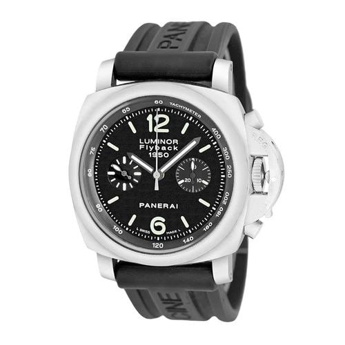 PANERAI STAINLESS STEEL 44MM PAM 00212 LUMINOR 1950 FLYBACK WARRANTY BOX: PANERAI STAINLESS STEEL 44MM PAM 00212 LUMINOR 1950 FLYBACK WARRANTY BOX BRAND: Panerai Model: Luminor 1950 Flyback Reference No: PAM 00212 Gender: Gent’s Movement: Handmade Swiss Automatic Movement