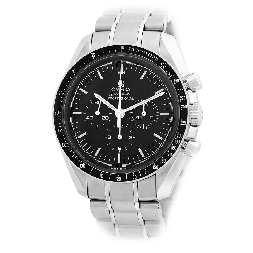 OMEGA STAINLESS STEEL 42MM SPEEDMASTER MOONWATCH CHRONOGRAPH 311.30.42.30.01.005 (1 of 2)