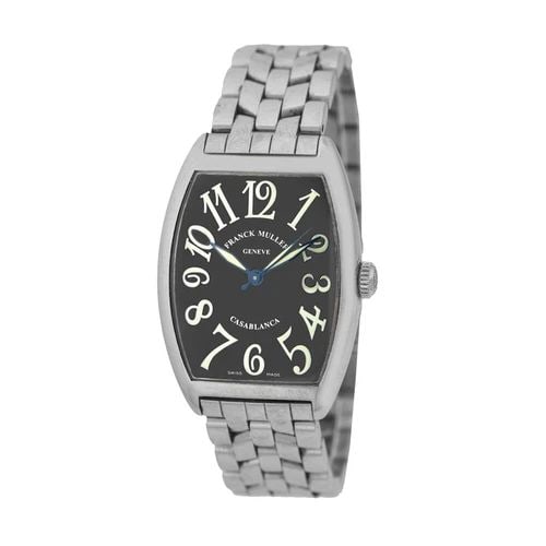 FRANCK MULLER MEDIUM STAINLESS STEEL 31MM CASABLANCA BOX WARRANTY MINTY (1 of 1)