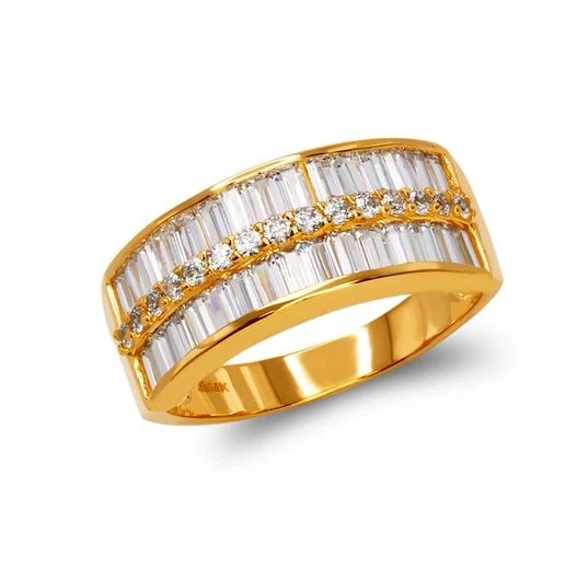 NEW 14K YELLOW GOLD LADIES FANCY RING (1 of 2)