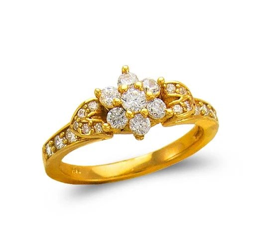 NEW 14K YELLOW GOLD LADIES FASHION SOLITAIRE RING: NEW 14K YELLOW GOLD LADIES FASHION SOLITAIRE RING LADIES FASHION SOLITAIRE RING NEW 14K YELLOW GOLD Apx. SIZE: 9mm Apx. WEIGHT: 4.1g