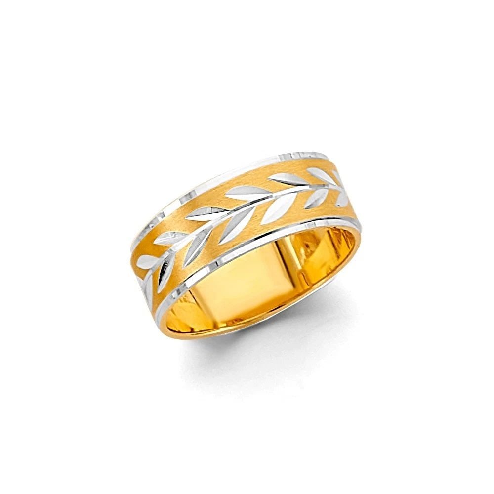NEW 14K TWO TONE GOLD 6MM DC TAPE RED WEDDING BAND - SIZE 7: NEW 14K TWO TONE GOLD 6MM DC TAPE RED WEDDING BAND - SIZE 7 6MM DC TAPE RED WEDDING BAND - SIZE 7 NEW 14K TWO TONE GOLD WIDTH : WEIGHT : 3.9g