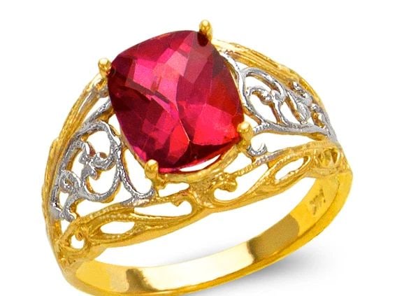 NEW 14K TWO TONE GOLD LADIES MYSTIC RING: NEW 14K TWO TONE GOLD LADIES MYSTIC RING LADIES MYSTIC RING NEW 14K TWO TONE GOLD Apx. WIDTH: 10mm Apx. WEIGHT: 3.8g