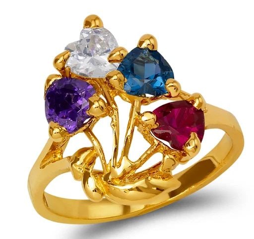 NEW 14K YELLOW GOLD MOTHER'S RING: NEW 14K YELLOW GOLD MOTHER'S RING MOTHER'S RING NEW 14K YELLOW GOLD Apx. SIZE: 18mm Apx. WEIGHT: 3.7g