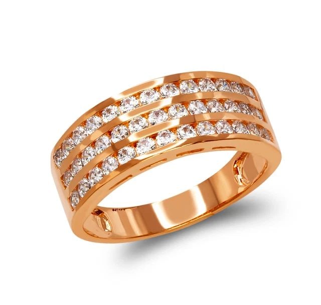 NEW 14K ROSE GOLD LADIES FANCY ROSE BAND RING: NEW 14K ROSE GOLD LADIES FANCY ROSE BAND RING LADIES FANCY ROSE BAND RING NEW 14K ROSE GOLD SIZE Apx: 7mm Apx. WEIGHT: 3.5g