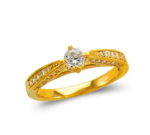 NEW 14K YELLOW GOLD LADIES FASHION SOLITAIRE RING: NEW 14K YELLOW GOLD LADIES FASHION SOLITAIRE RING LADIES FASHION SOLITAIRE RING NEW 14K YELLOW GOLD Apx. SIZE: 5mm Apx. WEIGHT: 3.2g