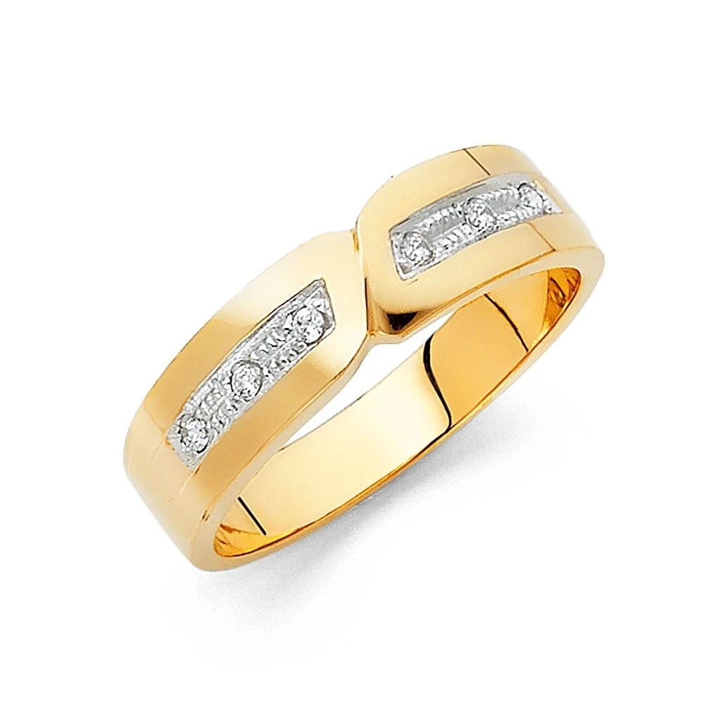 NEW 14K YELLOW GOLD MEN'S WEDDING BAND - SIZE 10: NEW 14K YELLOW GOLD MEN'S WEDDING BAND MEN'S WEDDING BAND NEW 14K YELLOW GOLD WIDTH : 6 mm WEIGHT : 3.2g