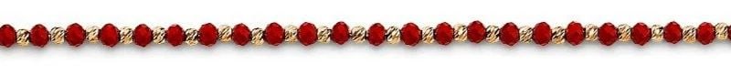NEW 14K YELLOW GOLD CORAL BRACELET (1 of 2)