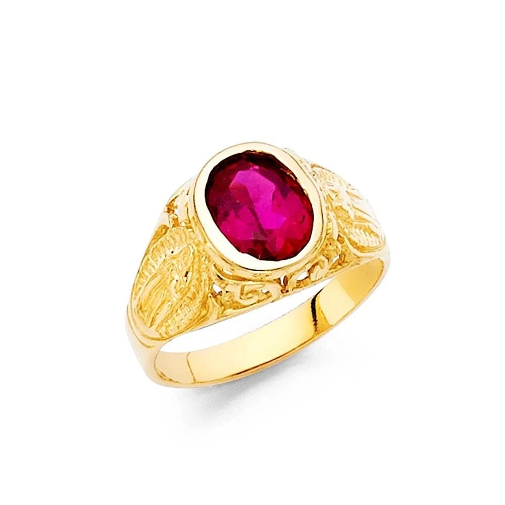 NEW 14K YELLOW GOLD BABIES RING (1 of 2)