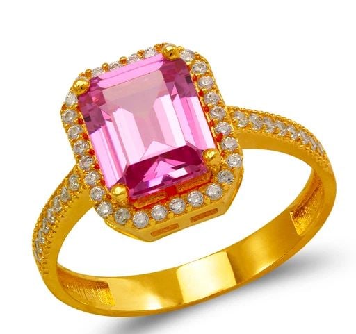 NEW 14K YELLOW GOLD LADIES RING (1 of 2)