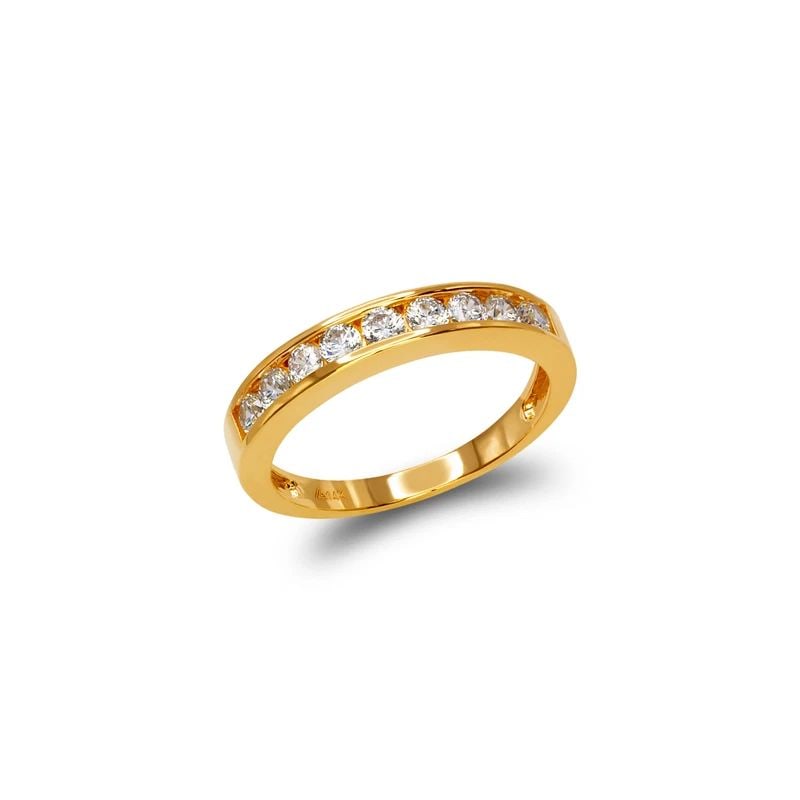 NEW 14K YELLOW GOLD LADIES FANCY BAND RING: NEW 14K YELLOW GOLD LADIES FANCY BAND RING LADIES FANCY BAND RING NEW 14K YELLOW GOLD Apx. SIZE: 4mm Apx. WEIGHT: 2.7g