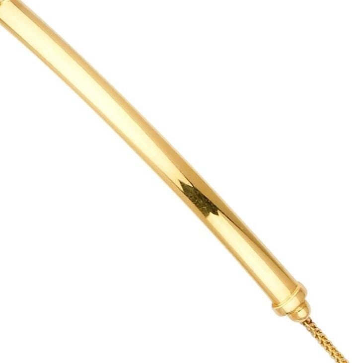NEW 14K YELLOW GOLD FRIENDSHIP BRACELET (1 of 2)