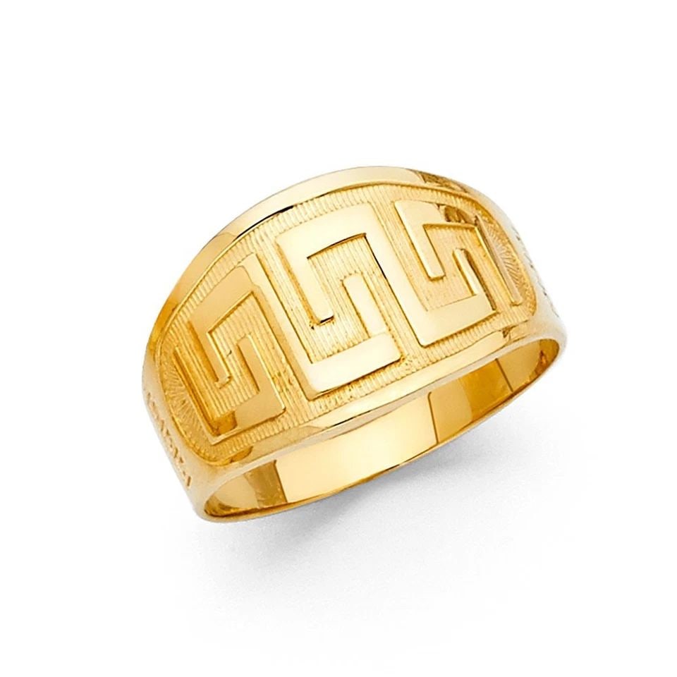NEW 14K YELLOW GOLD FANCY RING (1 of 1)
