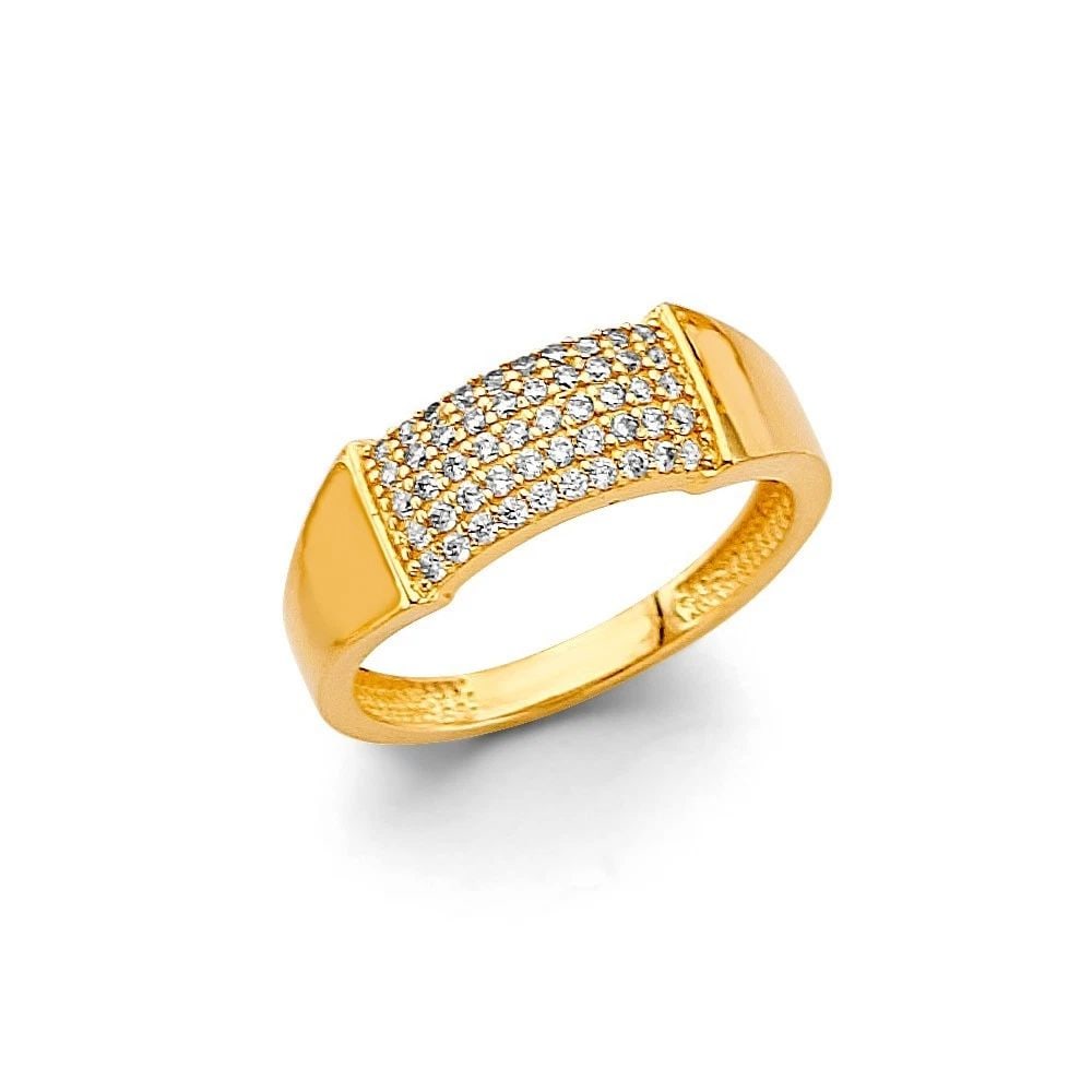 NEW 14K YELLOW GOLD LADIES RING (1 of 2)