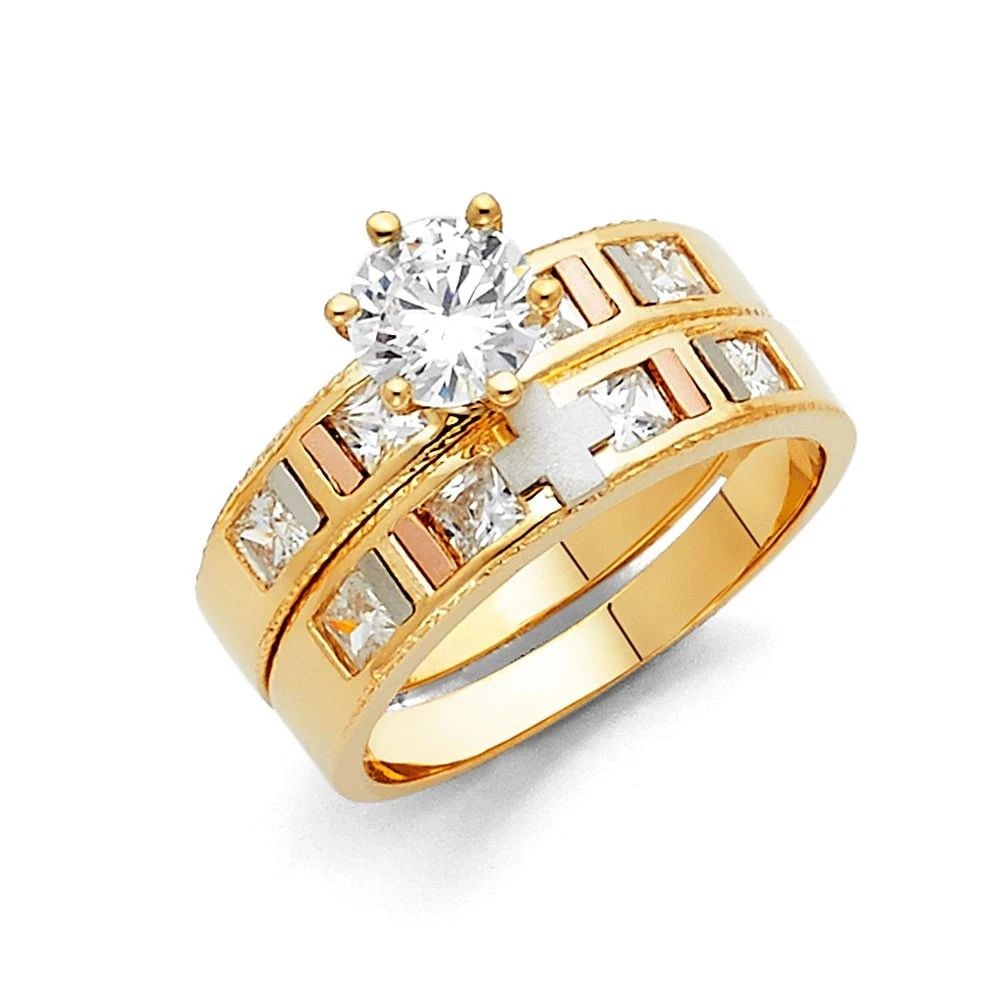 NEW 14K LADIES WEDDING BAND (1 of 2)