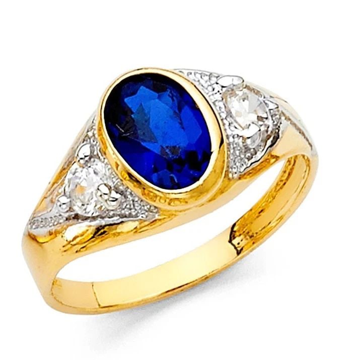NEW 14K YELLOW GOLD RING (1 of 2)