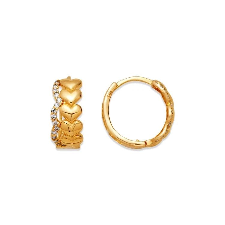 NEW 14K YELLOW GOLD HUGGIE EARRINGS: NEW 14K YELLOW GOLD HUGGIE EARRINGS HUGGIE EARRINGS NEW 14K YELLOW GOLD Width: Approx. 6.5x14mm Apx WEIGHT: 2.3g