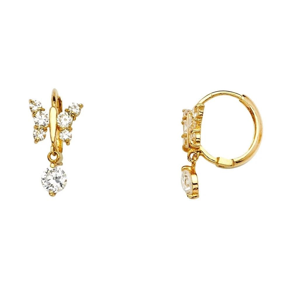 NEW 14K YELLOW GOLD HUGGIES EARRINGS: NEW 14K YELLOW GOLD HUGGIES EARRINGS HUGGIES EARRINGS NEW 14K YELLOW GOLD HEIGHT - 10 mm WIDTH - 10 mm Apx WEIGHT - 1.6 g