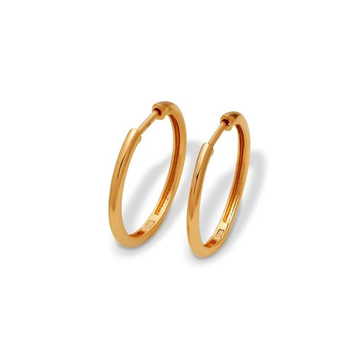 NEW 14K YELLOW GOLD HIGH POLISHED HUGGIE EARRINGS: NEW 14K YELLOW GOLD HIGH POLISHED HUGGIE EARRINGS HIGH POLISHED HUGGIE EARRINGS NEW 14K YELLOW GOLD Width: Approx. 2x20mm Apx WEIGHT: 2.1g
