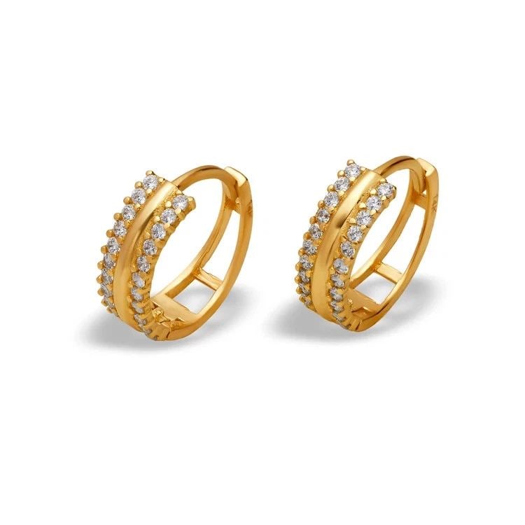 NEW 14K YELLOW GOLD HUGGIE EARRINGS: NEW 14K YELLOW GOLD HUGGIE EARRINGS HUGGIE EARRINGS NEW 14K YELLOW GOLD Width: Approx. 4.5x14mm Apx WEIGHT: 2.1g