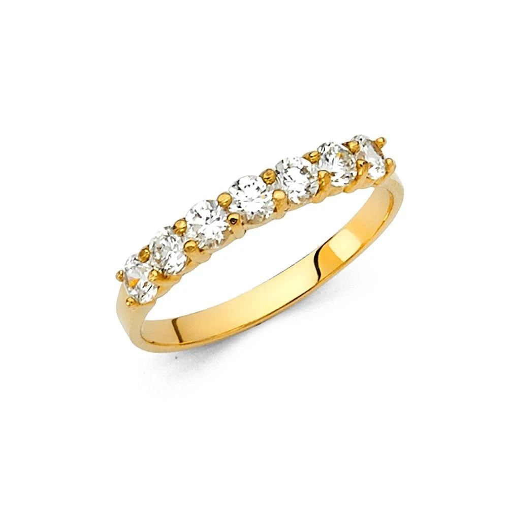 NEW 14K YELLOW GOLD WEDDING BAND (1 of 2)