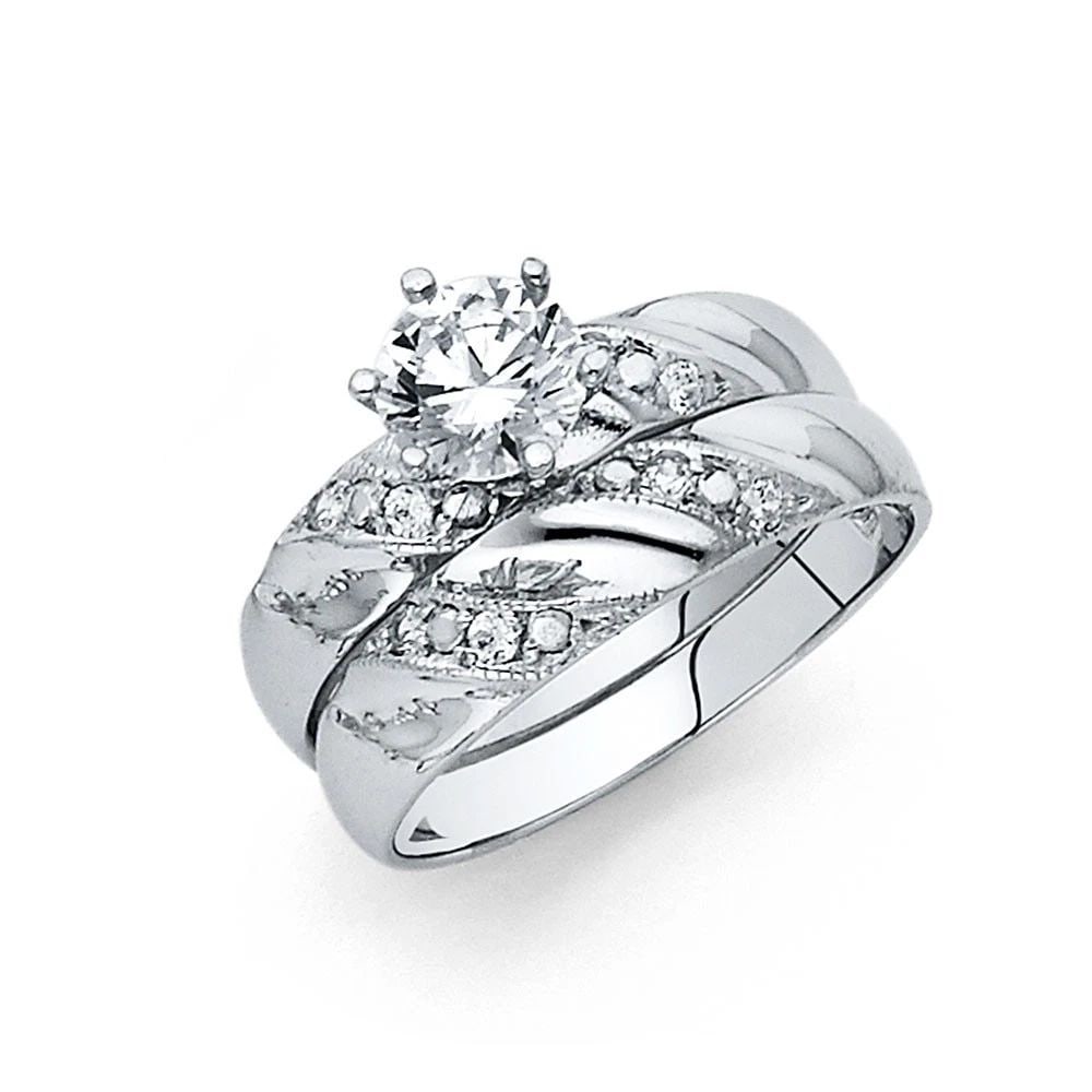 NEW 14K WHITE GOLD LADIES WEDDING BAND -SIZE 7: NEW 14K WHITE GOLD LADIES WEDDING BAND LADIES WEDDING BAND NEW 14K WHITE GOLD WIDTH : 4 mm Average Apx. WEIGHT : 2g