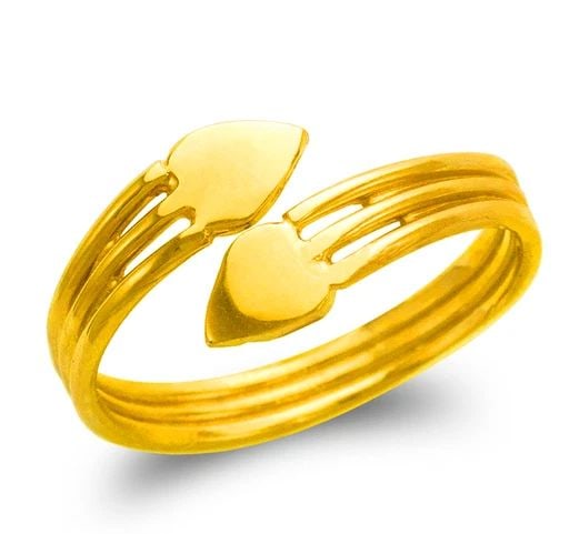 NEW 14K YELLOW GOLD LADIES HEART DESIGN RING: NEW 14K YELLOW GOLD LADIES HEART DESIGN RING LADIES HEART DESIGN RING NEW 14K YELLOW GOLD SIZE Apx: 9mm WEIGHT: 2.0g