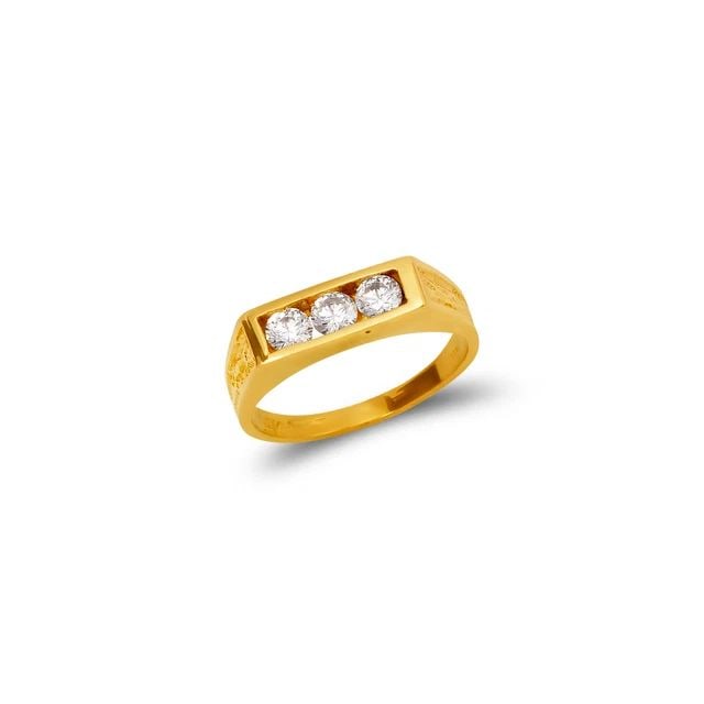 NEW 14K YELLOW GOLD KIDS RING (1 of 1)