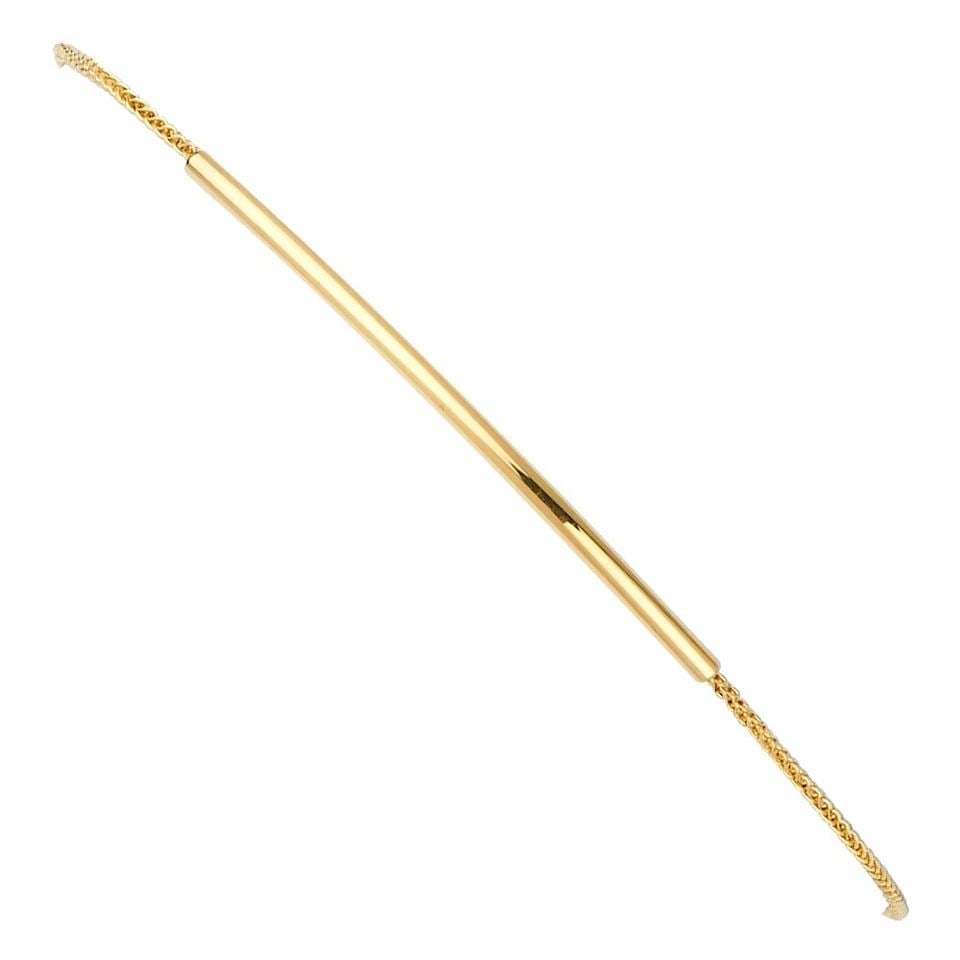 NEW 14K YELLOW GOLD FRIENDSHIP BRACELET (1 of 1)