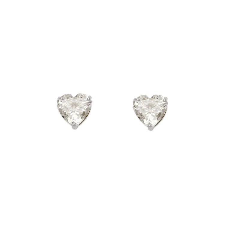 NEW 14K WHITE GOLD 5MM DIAMOND CUT STUD EARRINGS: NEW 14K WHITE GOLD 5MM DIAMOND CUT STUD EARRINGS 5MM DIAMOND CUT STUD EARRINGS NEW 14K WHITE GOLD Width: Approx. 5mm Apx WEIGHT: 2g