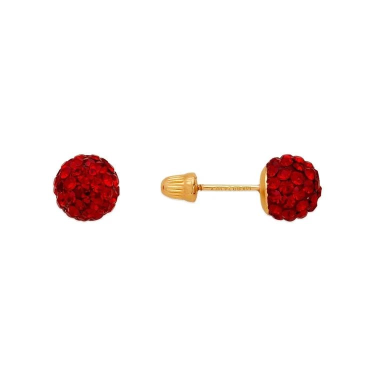 NEW 14K YELLOW GOLD 7MM PINK BALL ENAMEL STUD EARRINGS: NEW 14K YELLOW GOLD 7MM PINK BALL ENAMEL STUD EARRINGS 7MM PINK BALL ENAMEL STUD EARRINGS NEW 14K YELLOW GOLD Width: Approx. 7mm Apx WEIGHT: 2g