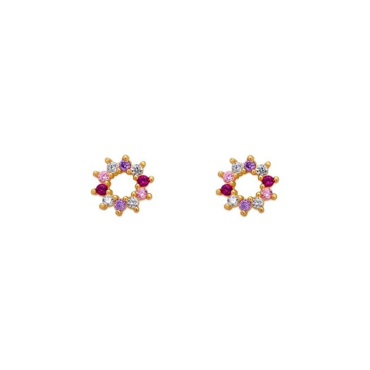 NEW 14K YELLOW GOLD FLOWER STUD EARRINGS: NEW 14K YELLOW GOLD FLOWER STUD EARRINGS FLOWER STUD EARRINGS NEW 14K YELLOW GOLD Width: Approx. 6x6mm Apx WEIGHT: 2g